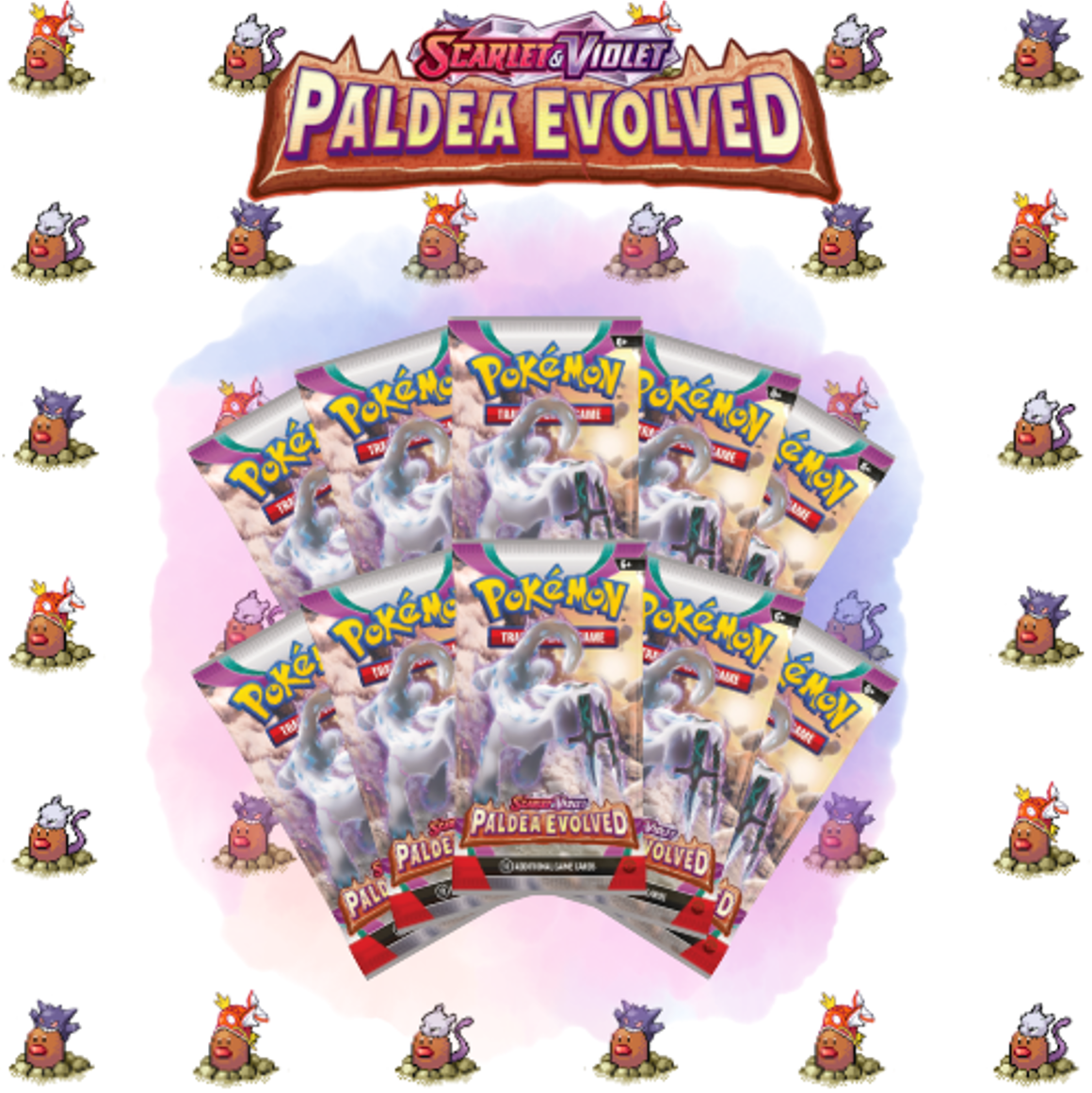 Paldea Evolved Booster Pack English (10x)