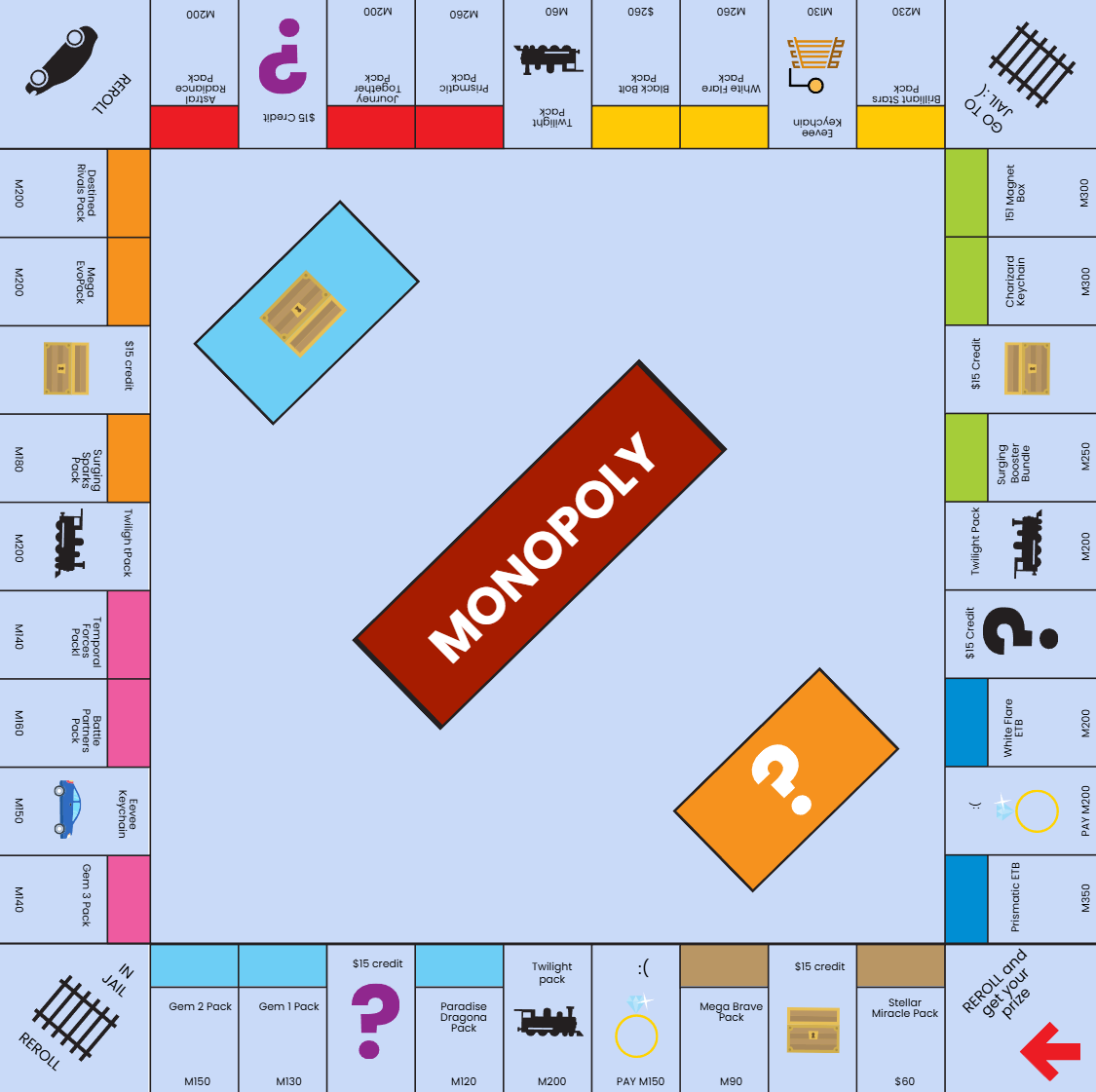 Anniversary Monopoly! (1 person limit plz)