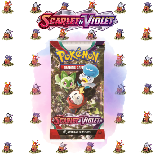Scarlet and Violet Base Booster Pack English (1x)