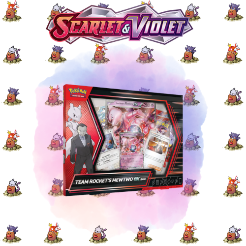 Team Rocket's Mewtwo Ex Box