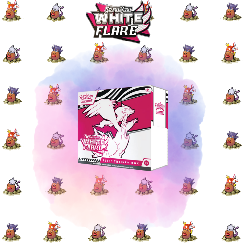 White Flare Elite Trainer Box