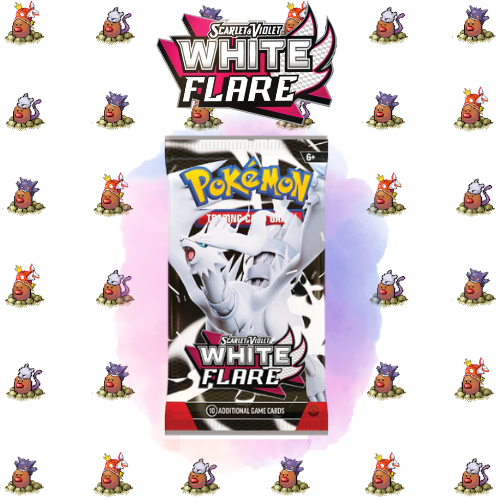 White Flare Booster Pack (1x)
