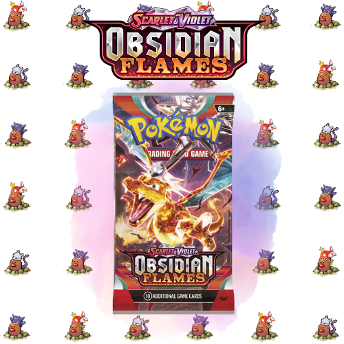 Obsidian Flames Booster Pack English (1x)