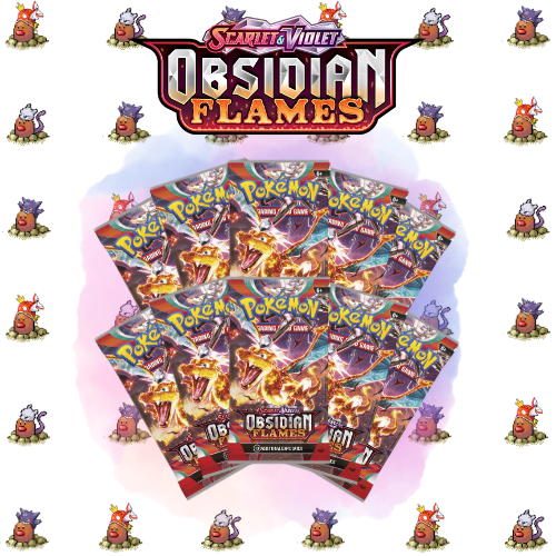 Obisidian Flames Booster Pack English (10x)