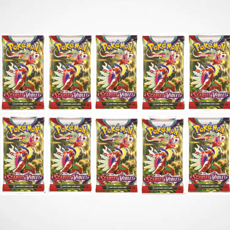 Scarlet and Violet Base Booster Pack English (10x)